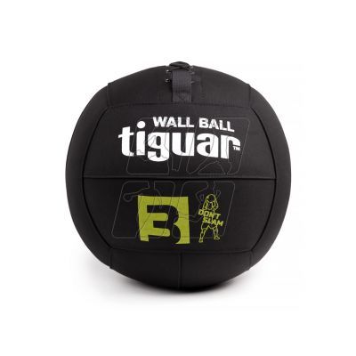 4. Piłka lekarska tiguar wallball 3 kg TI-WB003