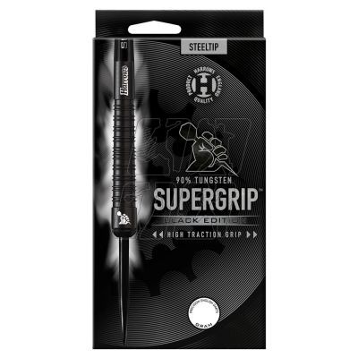 5. Rzutki Harrows Supergrip Black 90% steeltip SupergripBlack90%