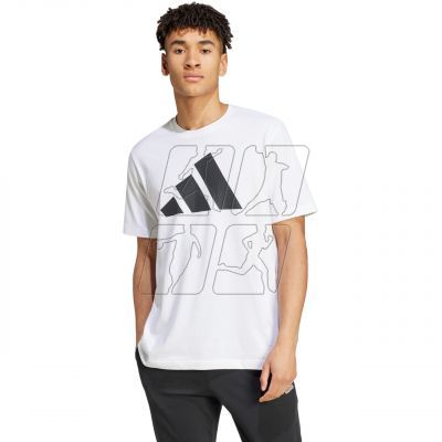 4. Koszulka adidas PWR 3 Graphic Tee M IY8582