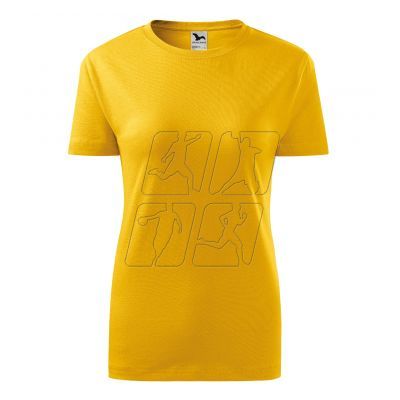 3. Koszulka Malfini Classic New W MLI-13304 żółty