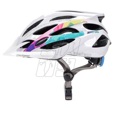 3. Kask rowerowy Meteor Shimmer 24756-24758 