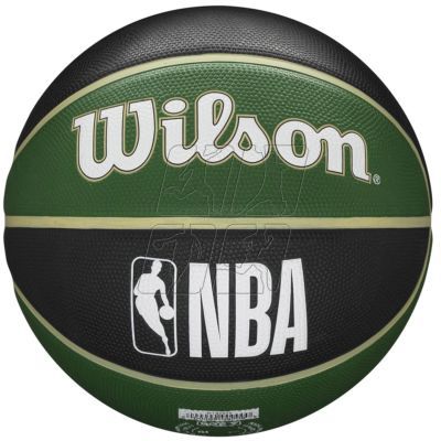2. Piłka Wilson NBA Team Milwaukee Bucks Ball WTB1300XBMIL