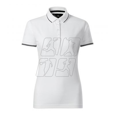 4. Koszulka polo Malfini Perfection plain W MLI-25300 biały