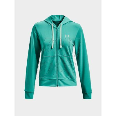 5. Bluza Under Armour Rival Terry FZ Hoodie W 1369853-369