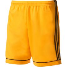 Spodenki piłkarskie adidas Squadra 17 M BK4761 w kolorze żółtym, posiadają technologię climalite