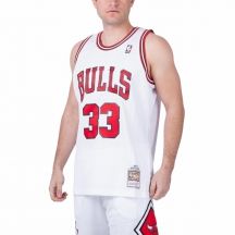 Koszulka Mitchell & Ness Chicago Bulls NBA Home Swingman Jersey Bulls 97-98 Scottie Pippen M SMJYAC18054-CBUWHIT97SPI