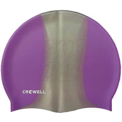 Czepek pływacki silikonowy Crowell Multi Flame kol.15