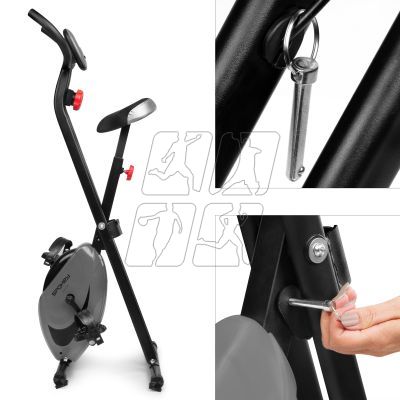 4. Rower magnetyczny składany Spokey XFIT+ 941424