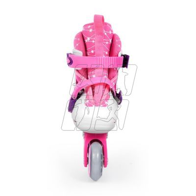 11. Zestaw SMJ Sport Combo Pink LED: 2w1 wrotko-rolki HS-TNK-000009549