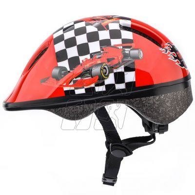 7. Kask rowerowy Meteor KS06 Race team roz XS  44-48cm Jr 24832