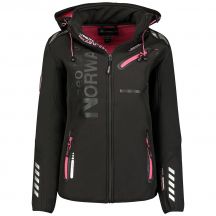 Kurtka Geographical Norway Reine softshellowa W WU8182F/GNO-BLACK-PINK