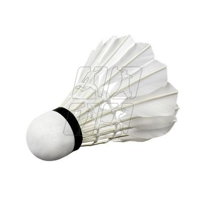 3. Lotki do badmintona Wish piórowe S505-06 6 szt. białe