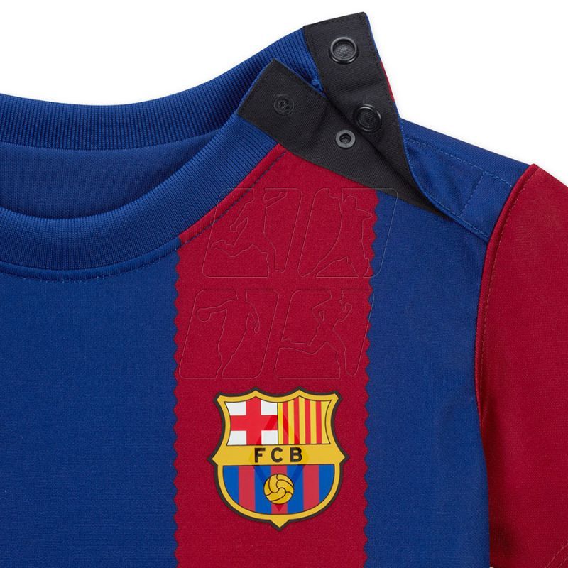 4. Komplet piłkarski Nike FC Barcelona 2023/24 Home Jr DX2815-456