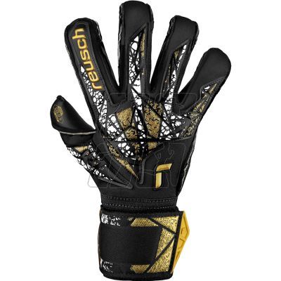 3. Rękawice bramkarskie Reusch Attrakt Freegel Gold X Evolution Cut Finger Support 54 70 950 7740