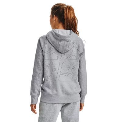 8. Bluza Under Armour Rival Fleece Logo Hoodie W 1356318-035 