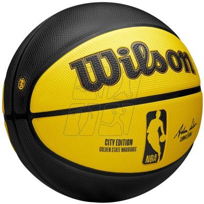 2. Piłka do koszykówki Wilson NBA Team City Edition Golden State Warriors WZ4024210XB
