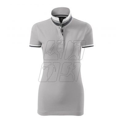 2. Koszulka polo Malfini Collar Up W MLI-257A4 silver gray