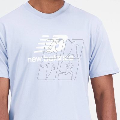 5. Koszulka New Balance Essentials Stacked Logo Co Lay M MT31541LAY