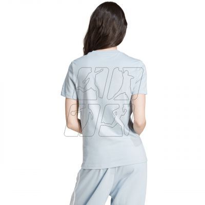 3. Koszulka adidas Loungewear Essentials Slim Logo Tee W IY9188