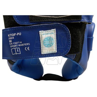 12. Kask bokserski Masters Ktop-Pu Wako Approved M 02251-02M