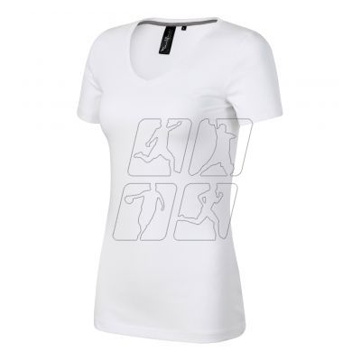 Koszulka Malfini Action V-neck W MLI-70100 biały