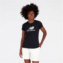 Koszulka New Balance Essentials Stacked Logo CO BK W WT31546BK