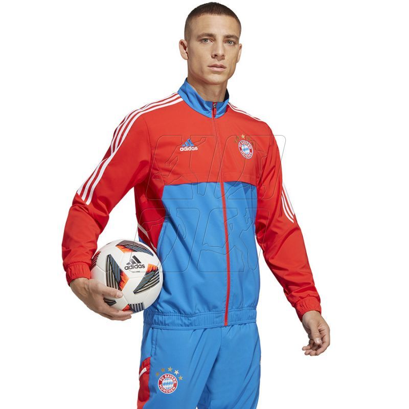 2. Bluza adidas FC Bayern Pre Jacket M HU1274