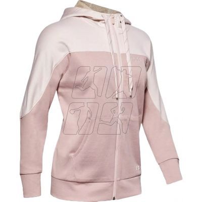 5. Bluza Under Armour Recover Knit Full Zip W 1351930-667