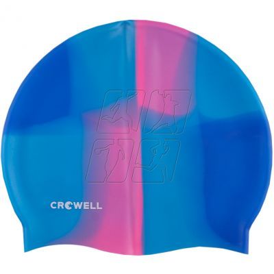 Czepek pływacki silikonowy Crowell Multi-Flame-09