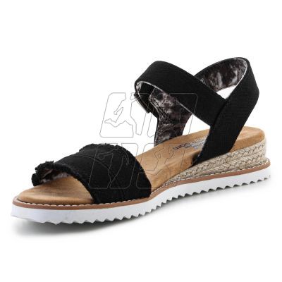 3. Sandały Skechers Espadryle BOBS Adobe Princess W 113541-BLK 