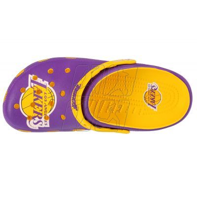 3. Klapki Crocs Classic NBA LA Lakers Clog M 208650-75Y
