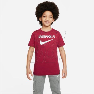 4. Koszulka Nike Liverpool FC Swoosh Y Jr DJ1535 608