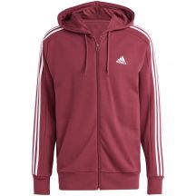 Bluza adidas Essentials French Terry 3-Stripes Full-Zip Hoodie M IS1365