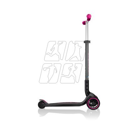 11. Hulajnoga 3-kołowa Globber Master Prime / Black - Neon Pink 664-110