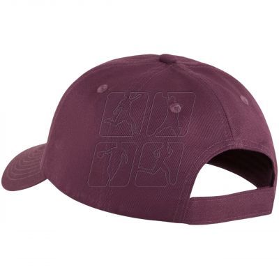 2. Czapka z daszkiem Puma ESS No.1 BB Cap bordowa 24357 20