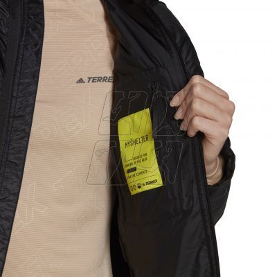 5. Kurtka adidas Terrex Myshelter Down Hooded Jacket W GU3806