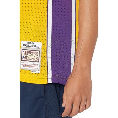 4. Koszulka Mitchell & Ness Los Angeles Lakers NBA Swingman Home Jersey Lakers 99 Shaquille O`Neal SMJYGS18179-LALLTGD99SON