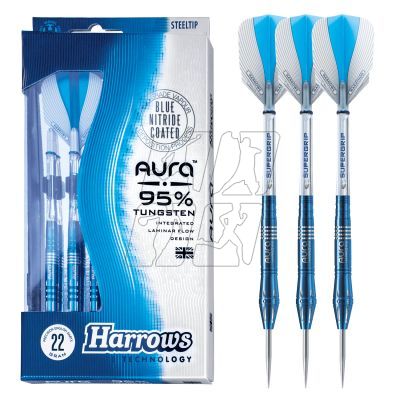 5. Rzutki Harrows Aura 95% Steeltip HS-TNK-000013652