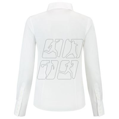 3. Koszula Malfini Fitted Blouse W MLI-T22T0 biały