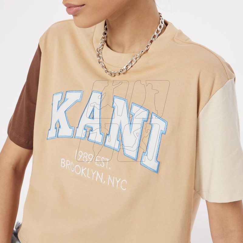 5. Koszulka Karl Kani Serif Crop Block Tee W 6130858