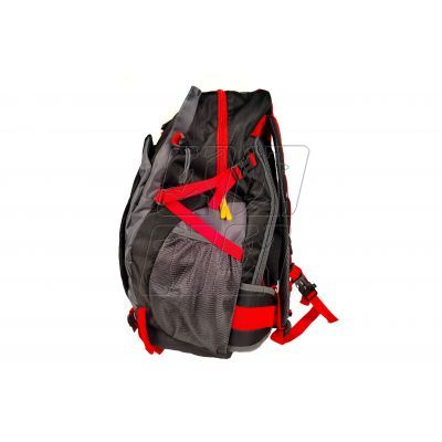 2. Plecak Hi Mountain Terra 35L AB1069CZERŃ/CZERWIEŃ/ŻÓŁĆ