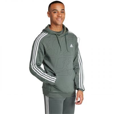 4. Bluza adidas Essentials Fleece 3-Stripes Hoodie M IX2366