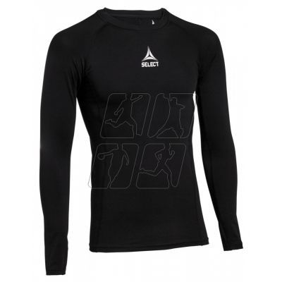 4. Koszulka termoaktywna Select LS U T26-01504 black