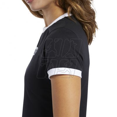 6. Koszulka Reebok Training Essentials Linear Logo Tee W FK6681