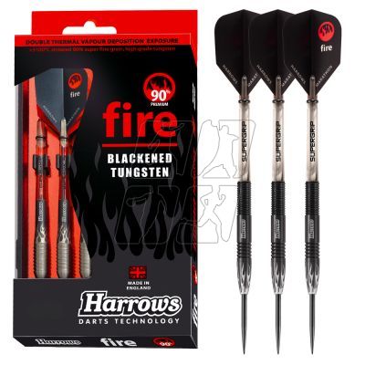 6. Rzutki Harrows Fire 90% Steeltip HS-TNK-000013097