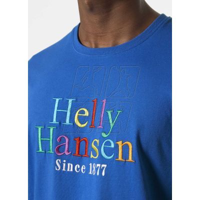 2. Koszulka Helly Hansen Core Graphit T M 53936 543