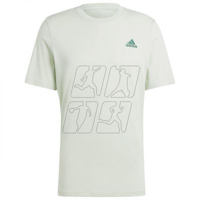 Koszulka adidas Essentials Single Jersey Embroidered Small Logo Tee M IX0119