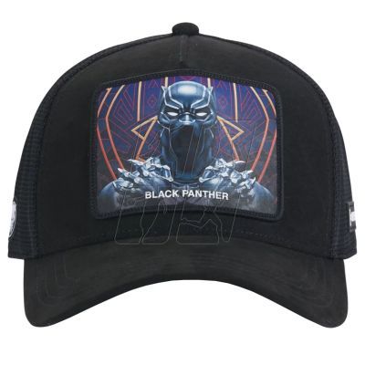 2. Czapka z daszkiem Capslab Marvel Black Panther Cap CL-MAR7-1-PCT-BPA