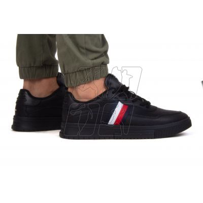 7. Buty Tommy Hilfiger Supercup Leather Stripes M FM0FM048240GQ