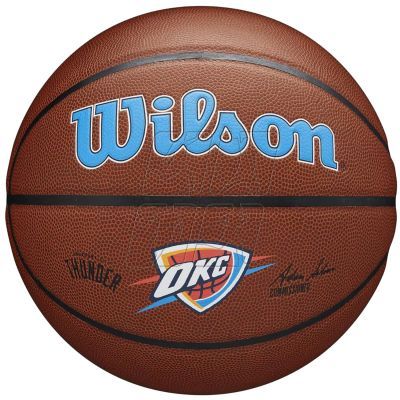 2. Piłka Wilson Team Alliance Oklahoma City Thunder Ball WTB3100XBOKC